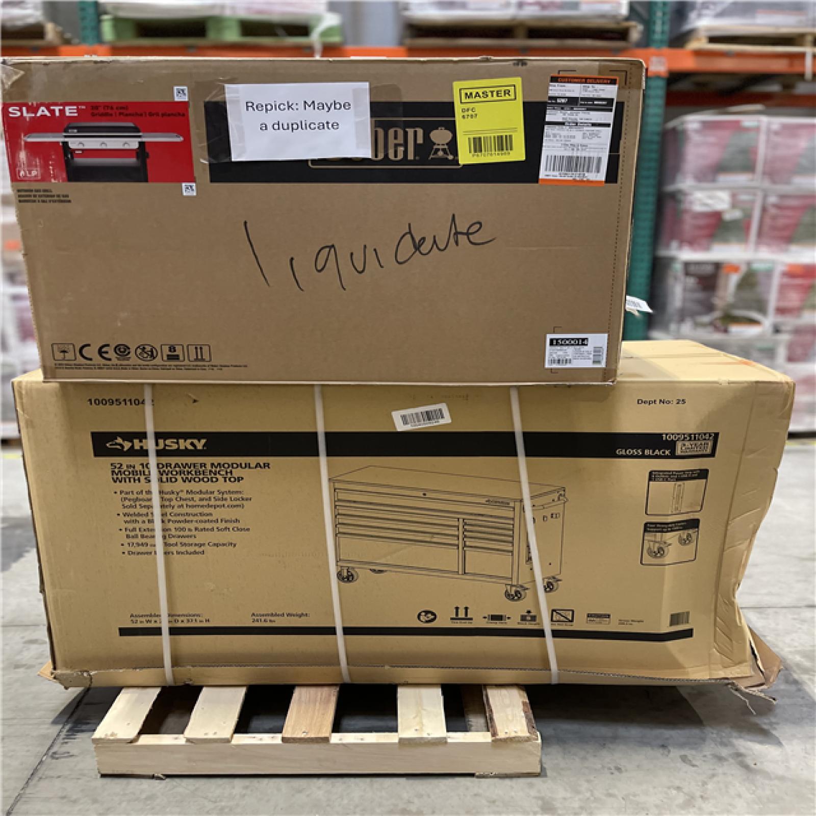 DALLAS LOCATION - AS-IS HOME IMPROVEMENT PALLET