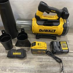 AS-IS DEWALT FLEXVOLT 60V MAX 160 MPH 760 CFM Brushless Cordless Axial Blower Kit