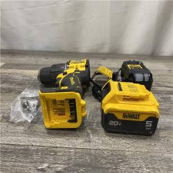 AS-IS DEWALT ATOMIC 20V Lithium-Ion Cordless 1/2 in. Hammer Drill Kit