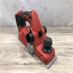 AS-IS Milwaukee M18 18-Volt Lithium-Ion Cordless 3-1/4 in. Planer (Tool-Only)