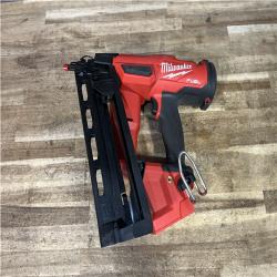 Houston Location AS-IS Milwaukee FUEL 18-Volt Lithium-Ion Brushless Cordless Gen II 16-Gauge Angled Finish Nailer (Tool-Only)
