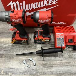 NEW - Milwaukee FUEL 18V Lithium-Ion Brushless Cordless Hammer Drill and Impact Driver Combo Kit