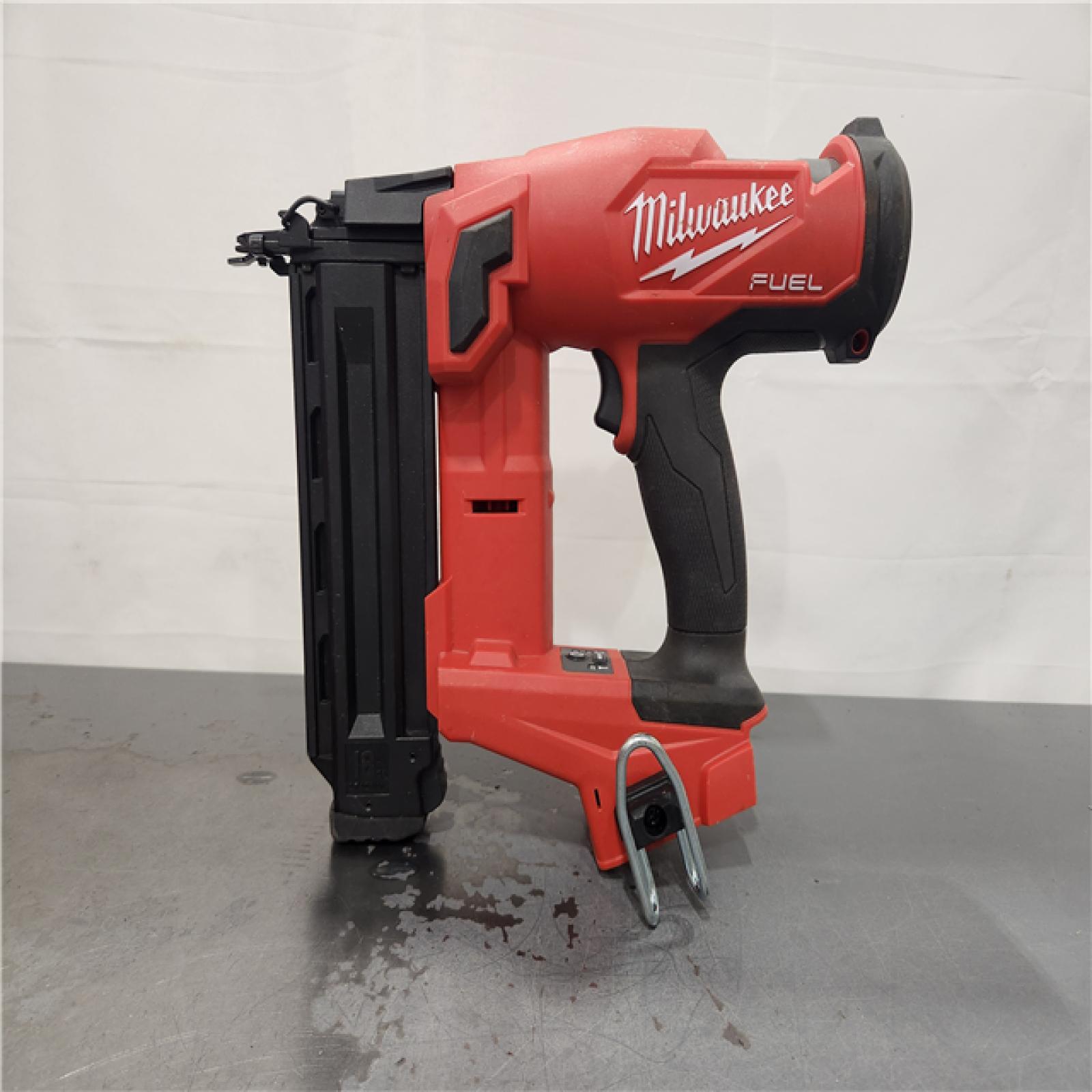 AS-IS- Milwaukee M18 FUEL 18 Gauge Brad Nailer (TOOL ONLY)