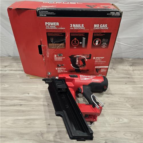AS-IS Milwaukee 2744-20 M18 FUEL 3-1/2 in. 18-Volt 21-Degree Lithium-Ion Brushless Cordless Framing Nailer (Tool-Only)