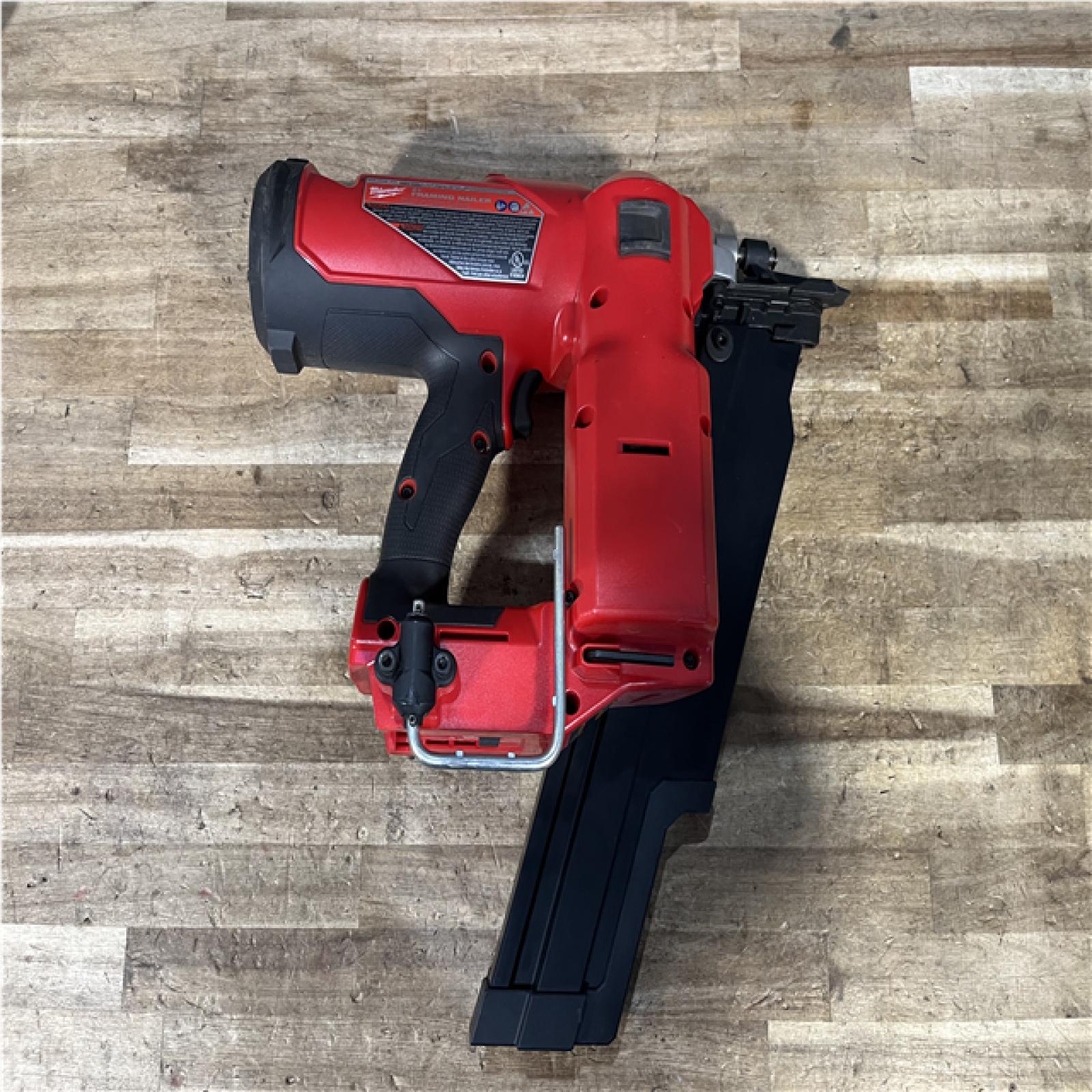 Houston Location AS-IS Milwaukee FUEL 3-1/2 in. 18-Volt 21-Degree Lithium-Ion Brushless Cordless Framing Nailer (Tool-Only)