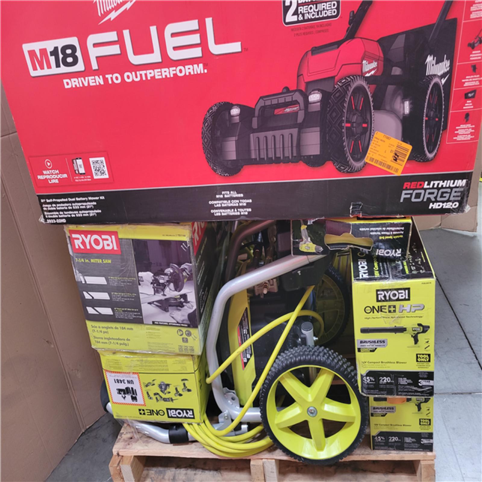 CALIFORNIA AS-IS TOOL PALLET