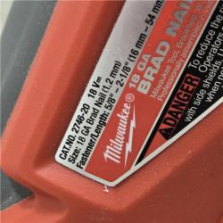 AS-IS Milwaukee M18 FUEL 18 Gauge Brad Nailer (TOOL ONLY)
