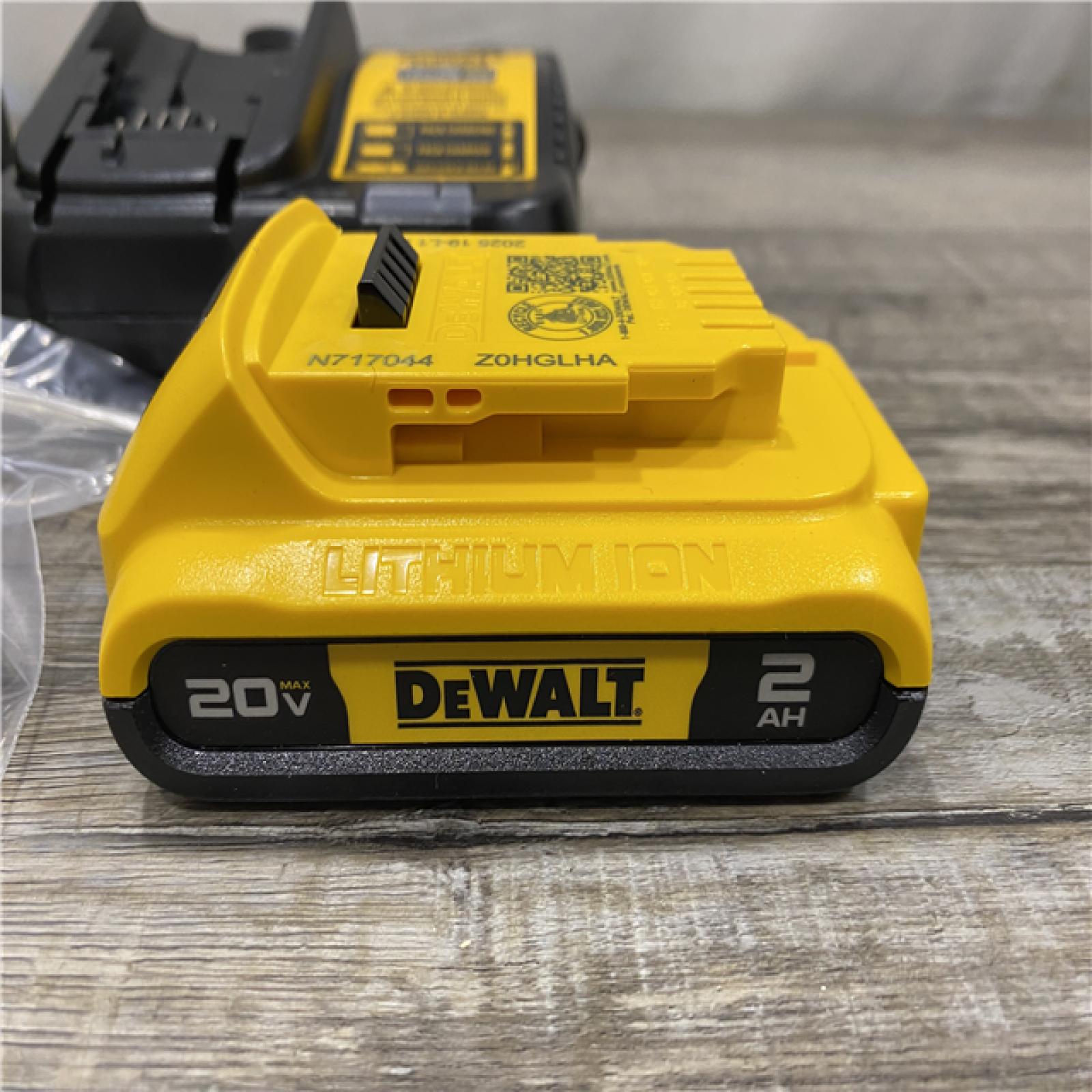 AS-IS DEWALT Atomic 20V Lithium-Ion Cordless Compact 1/2 in. Drill/Driver Kit