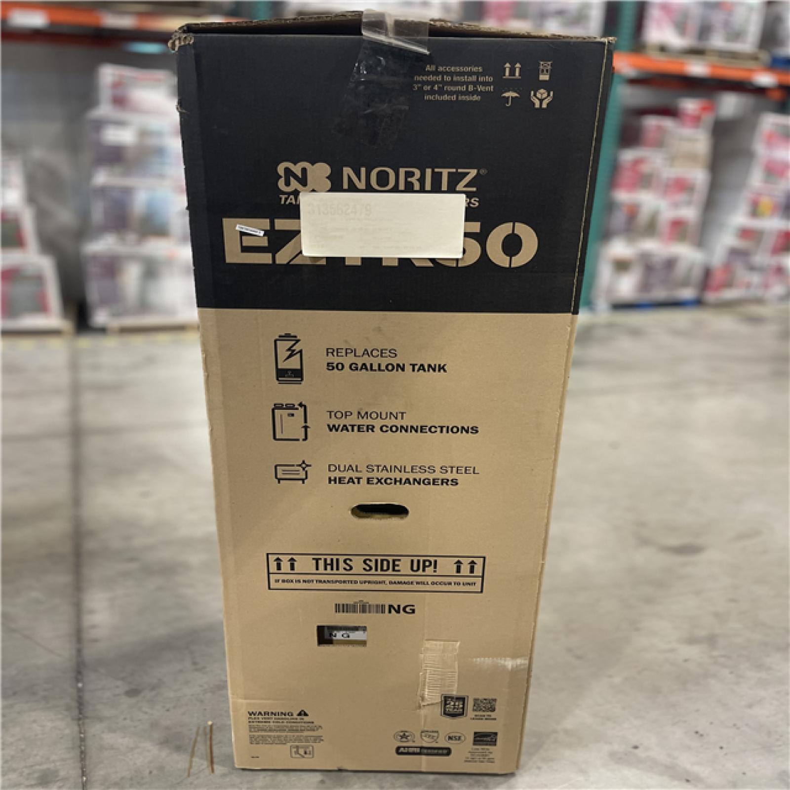 DALLAS LOCATION- NORITZ 50 GAL 9.8GPM TANKLESS WATER HEATER