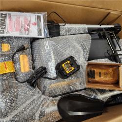Dallas Location - As-Is DEWALT 2x20V MAX 21 in. Cordless Battery Powered Push Lawn Mower Kit with (2) 10 Ah Batteries and Chargers