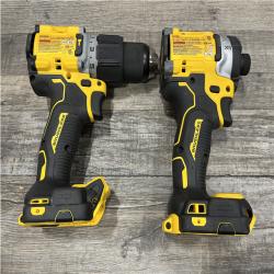 AS-IS DEWALT 20V XR Lithium-Ion Cordless 2-Tool Combo Kit