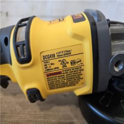 AS-IS DEWALT FLEXVOLT 60V MAX Cordless 4.5 in. to 6 in. Small Angle Grinder(Tool Only)