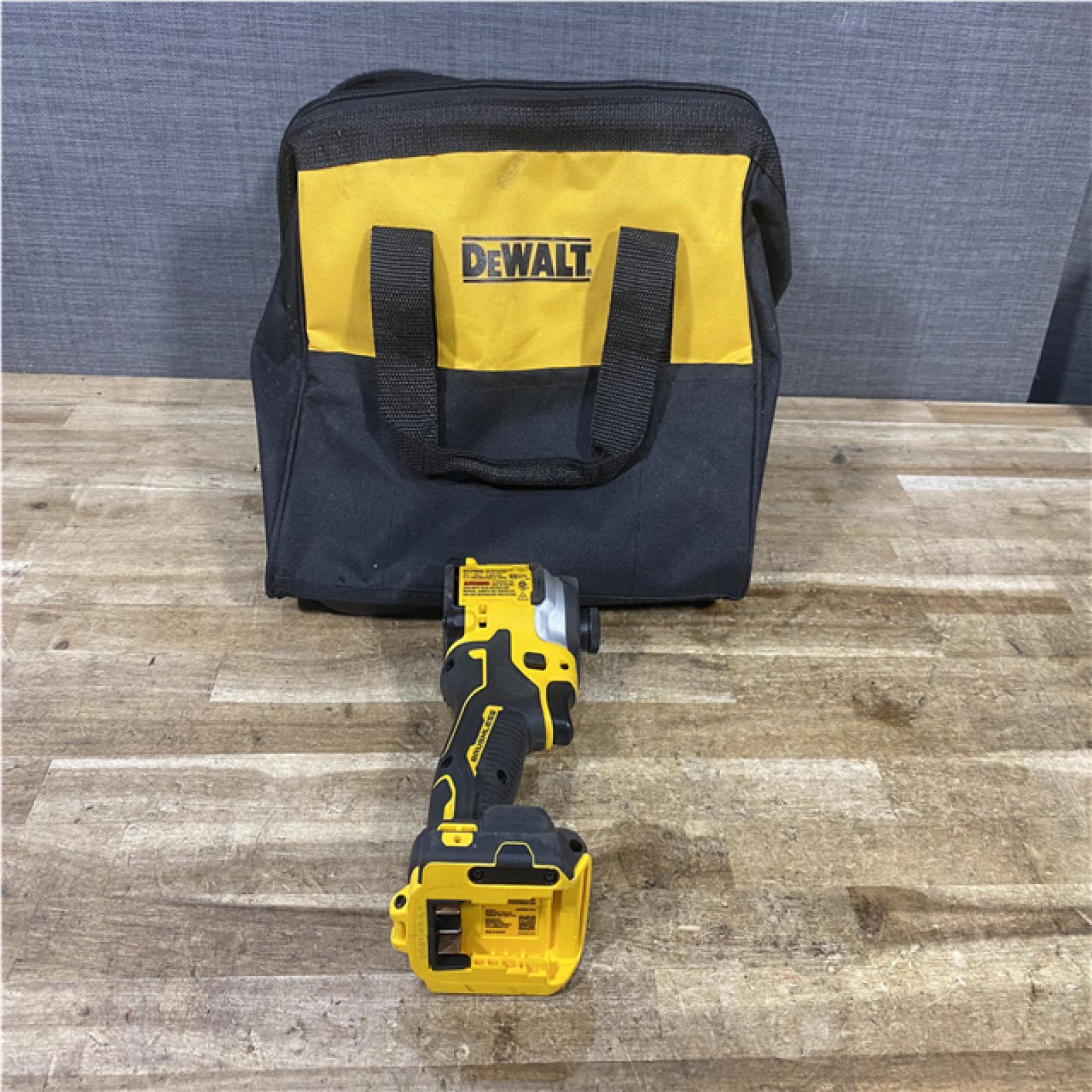 Houston Location AS-IS DEWALT ATOMIC 20V MAX Cordless Brushless Compact 1/4 in. Impact Driver (Tool Only)