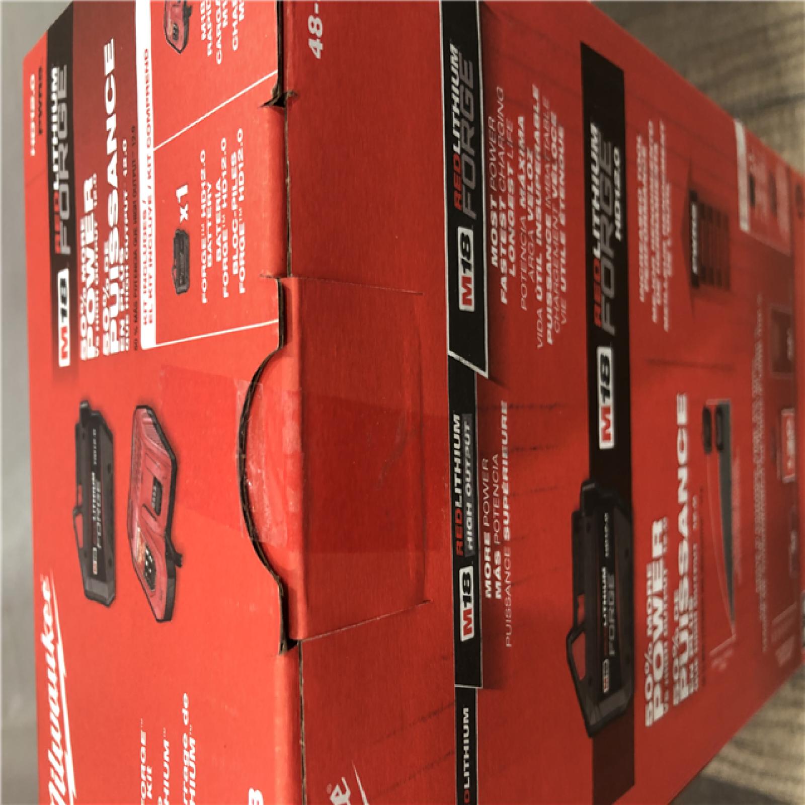 NEW- Milwaukee M18 18-Volt Lithium-Ion REDLITHIUM FORGE Starter Kit