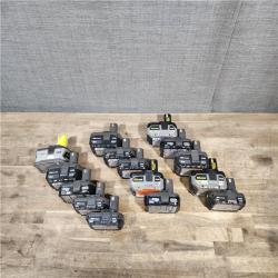 HOUSTON LOCATION - AS-IS RYOBI BATTERY PACK QTY - 15