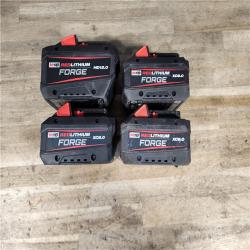 HOUSTON LOCATION - AS-IS MILWAUKEE FORGE BATTERY PACK QTY - 4