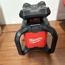 California NEW Milwaukee M18 Red Exterior Rotary Laser Level Kit w/Receiver, includes (1) Battery & Charger