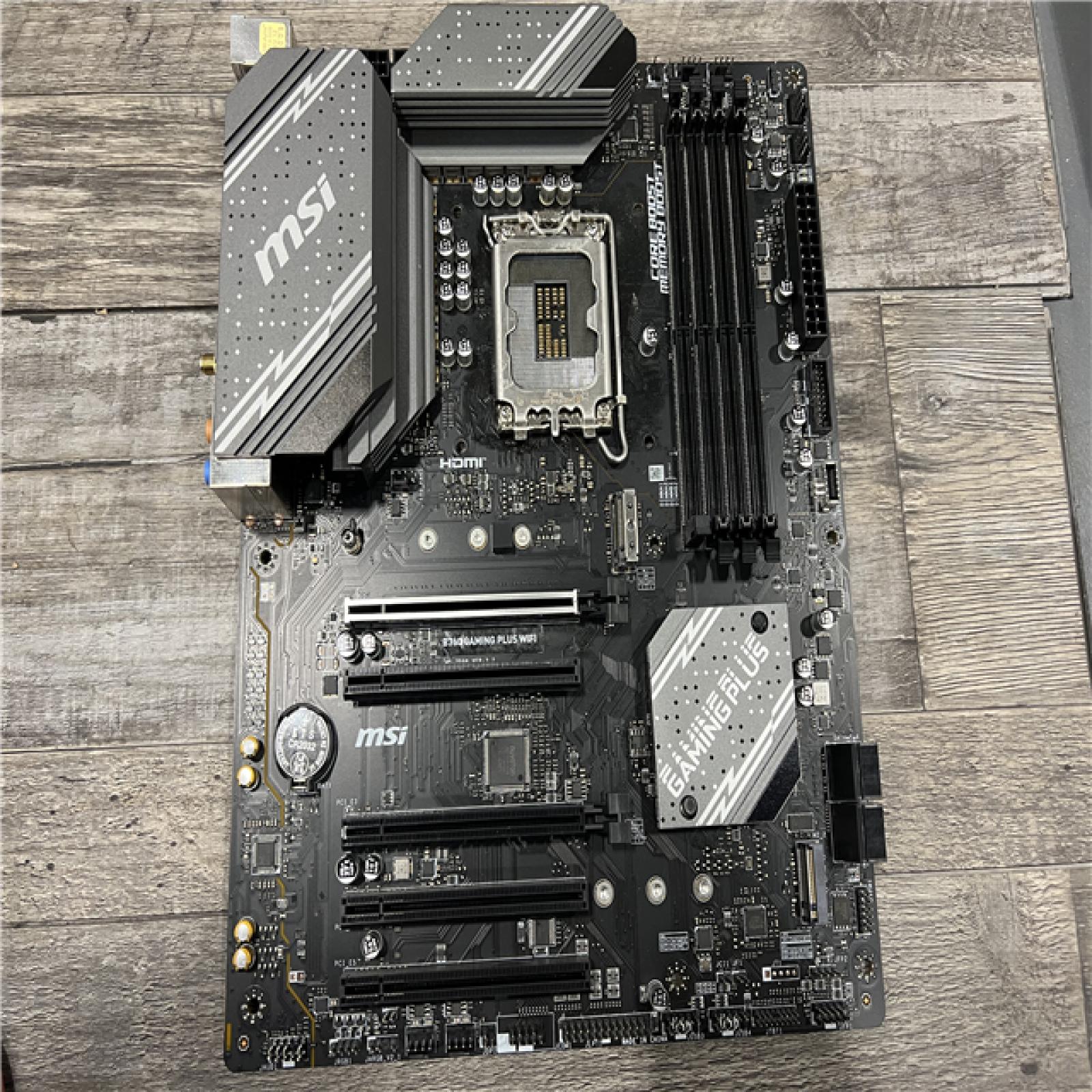 AS-IS MSI B760 Gaming PLUS WIFI Motherboard