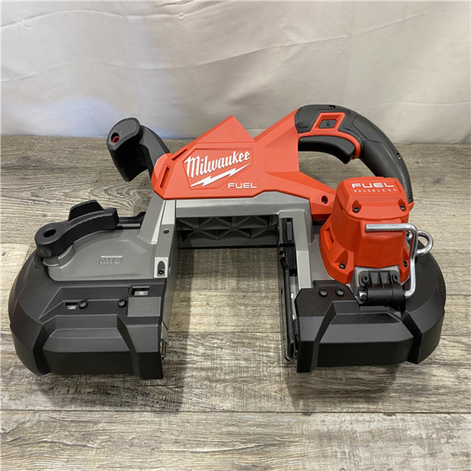 AS-IS Milwaukee FUEL 18V Lithium-Ion Brushless Cordless Deep Cut Band Saw (Tool-Only)