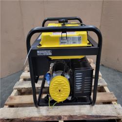 CALIFORNIA AS-IS LIKE NEW CHAMPION DUAL FUEL 5 300 STARTING WATTS/ 4 250 RUNNING WATTS PORTABLE GENERATOR