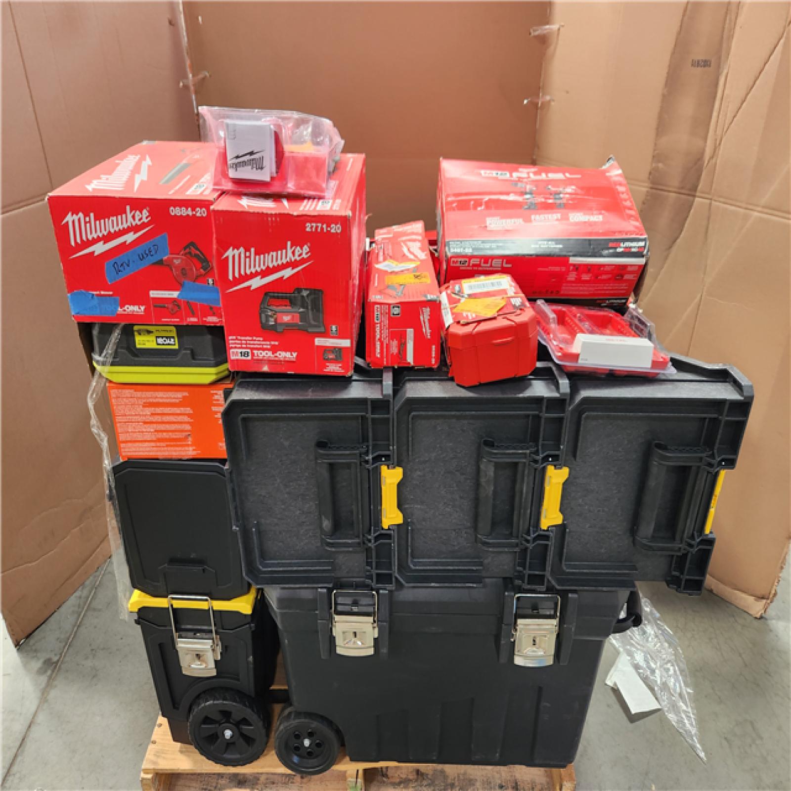 CALIFORNIA AS-IS TOOL PALLET