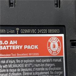 AS-IS Milwaukee FUEL 18V Lithium-Ion Brushless Cordless 1/2 in. Drill/Driver Kit