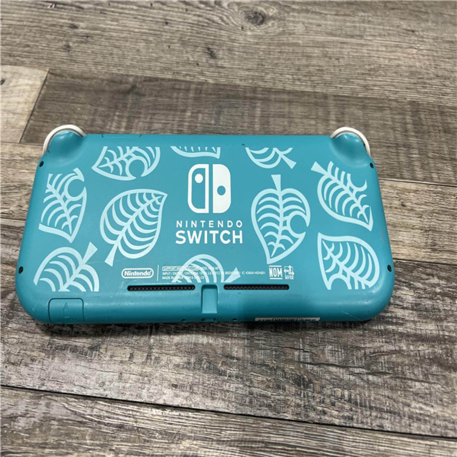 AS-IS Nintendo Switch Lite (Timmy & Tommy's Aloha Edition) Animal Crossing