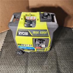 HOUSTON LOCATION - AS-IS RYOBI 2,300-Watt Recoil Start Bluetooth Super Quiet Gasoline Powered Digital Inverter Generator with CO Shutdown Sensor