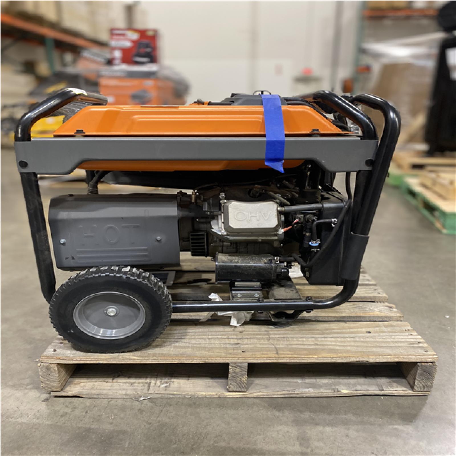 Dallas Location - As-Is Generac 12 500/9500-Watt Electric Start Tri Fuel Portable Generator