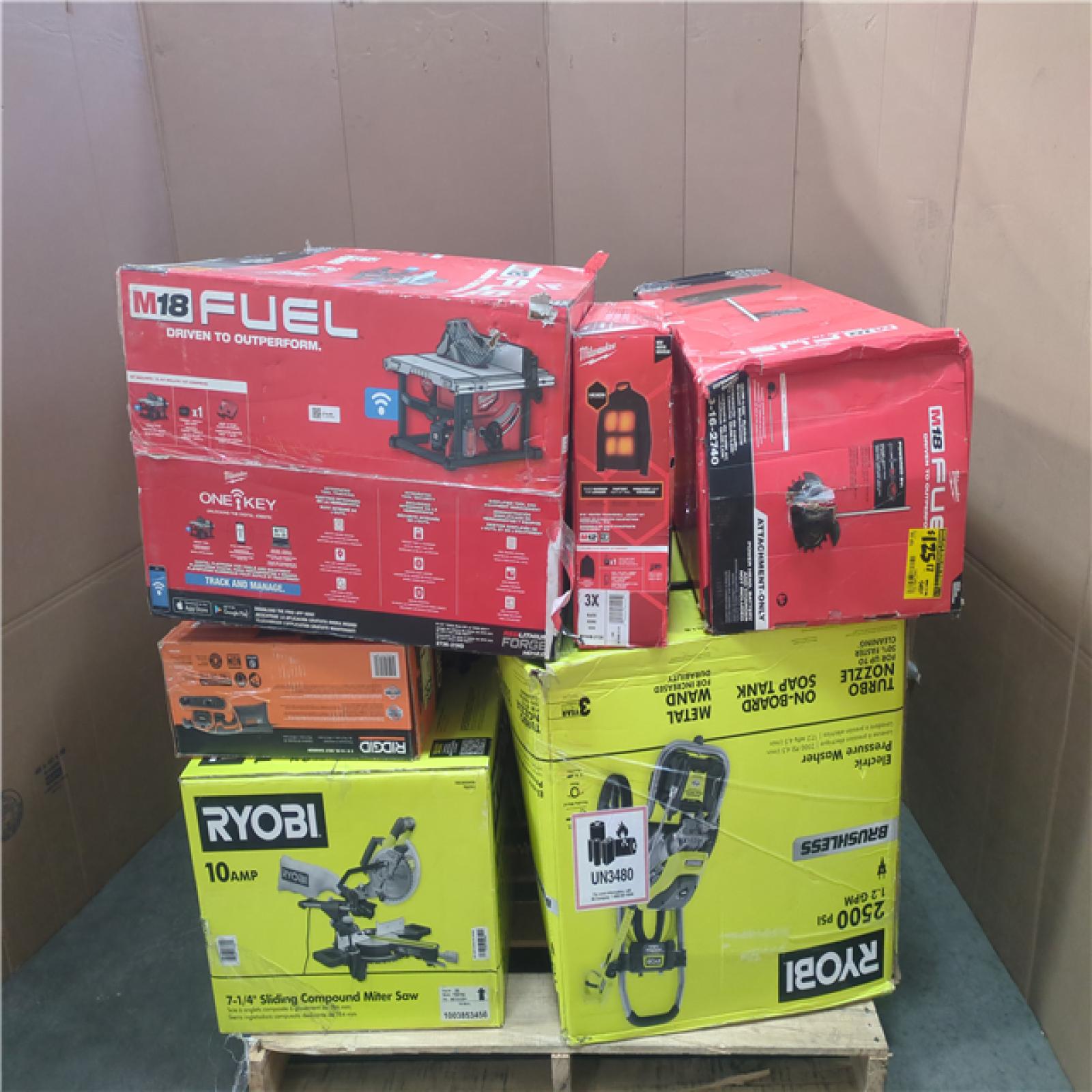 CALIFORNIA AS-IS TOOL PALLET