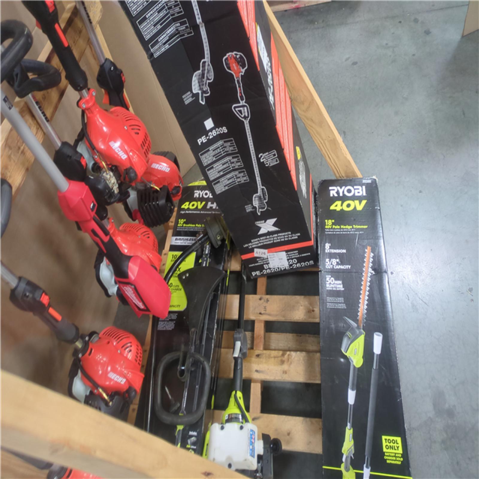 CALIFORNIA AS-IS OUTDOOR POWER EQUIPMENT