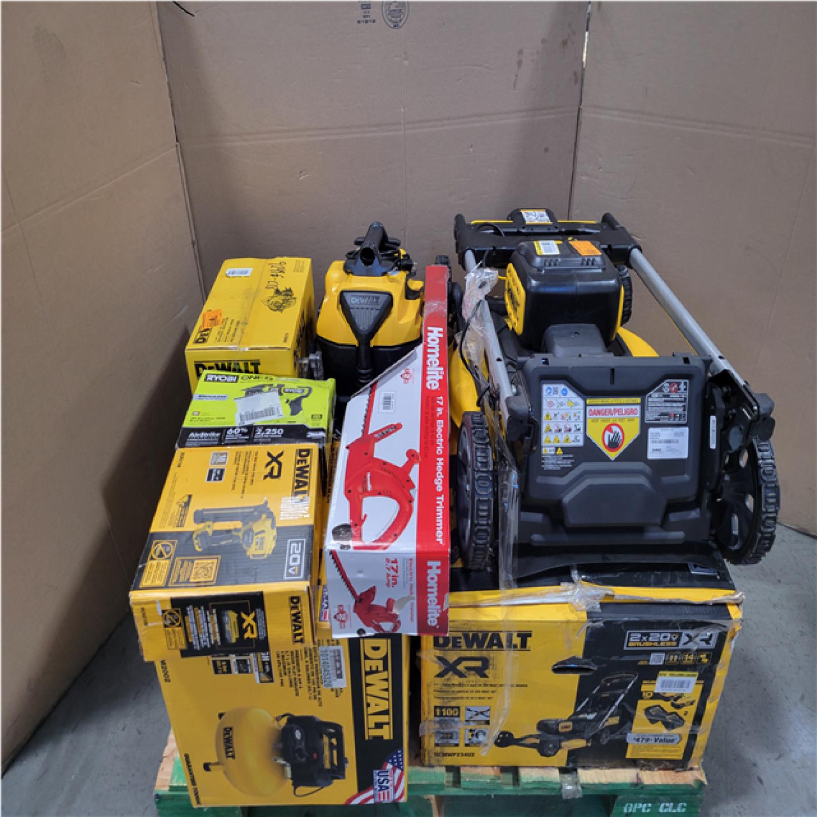 CALIFORNIA AS-IS TOOL PALLET
