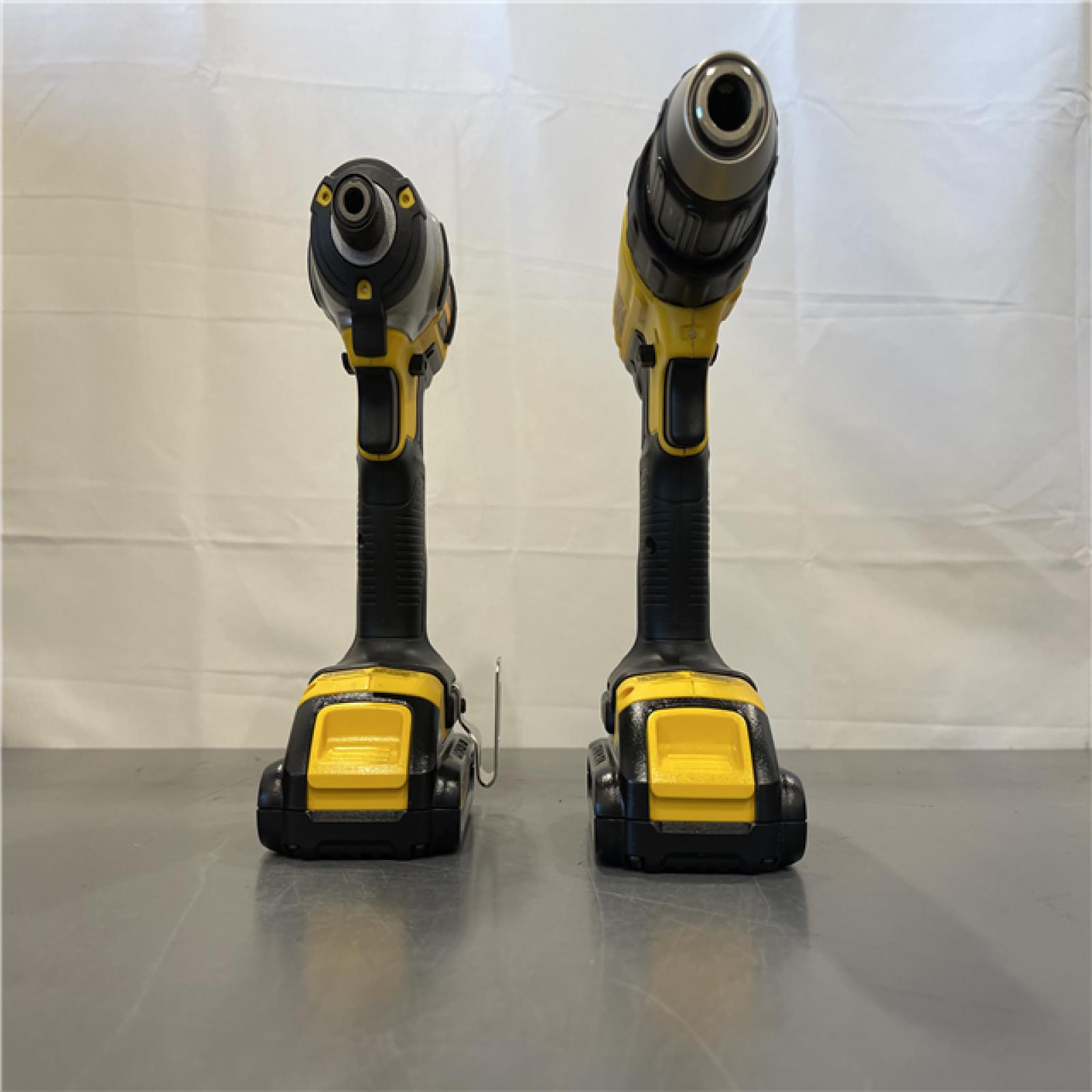 AS-IS - DeWALT 20V MAX Cordless Drill Driver/Impact Driver Combo Kit 1.3 Ah Lithium Ion