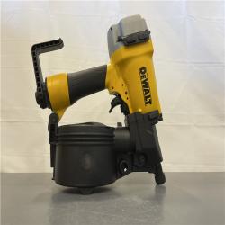AS-IS - DEWALT 2-1/2 Inch 15 Degree Coil Siding and Fencing Nailer