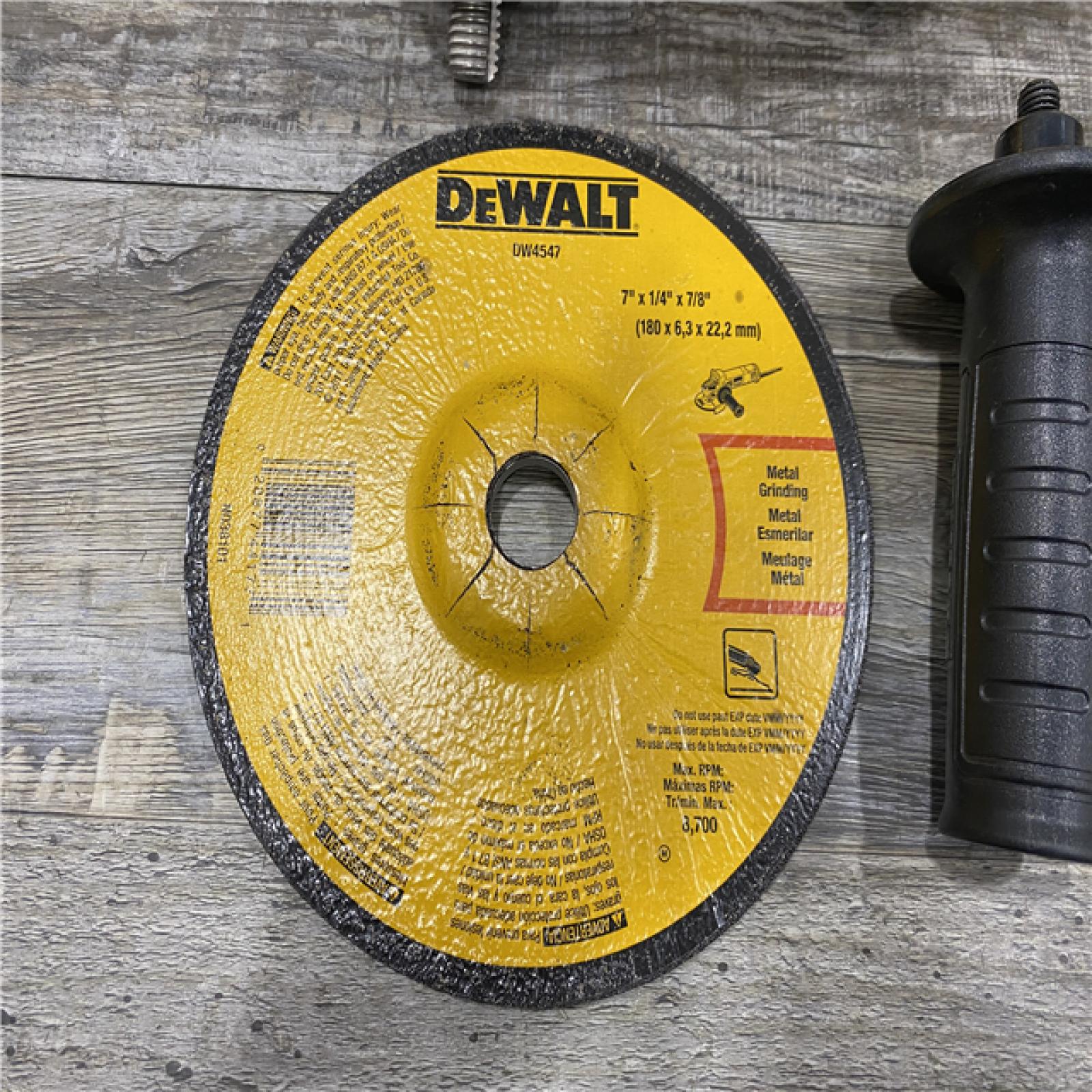 AS-IS DEWALT FLEXVOLT 60V Cordless 7 in. Angle Grinder (Tool-Only)