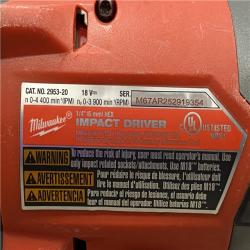 AS-IS Milwaukee FUEL 18V Lithium-Ion Brushless Cordless Hammer Drill and Impact Driver Combo Kit