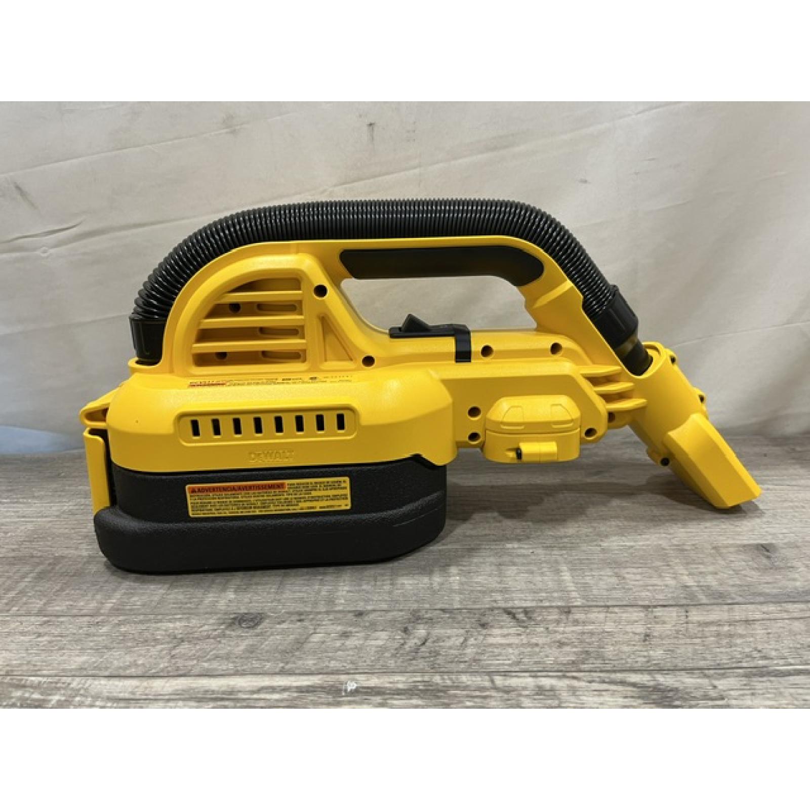 AS-IS DEWALT 20V MAX Cordless 1/2 Gal. Wet/Dry Portable Vacuum (Tool-Only)