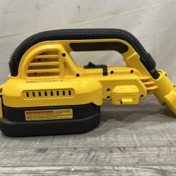 AS-IS DEWALT 20V MAX Cordless 1/2 Gal. Wet/Dry Portable Vacuum (Tool-Only)