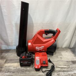 AS-IS Milwaukee FUEL 120 MPH 500 CFM 18V Brushless Cordless Battery Powered Leaf Blower Kit