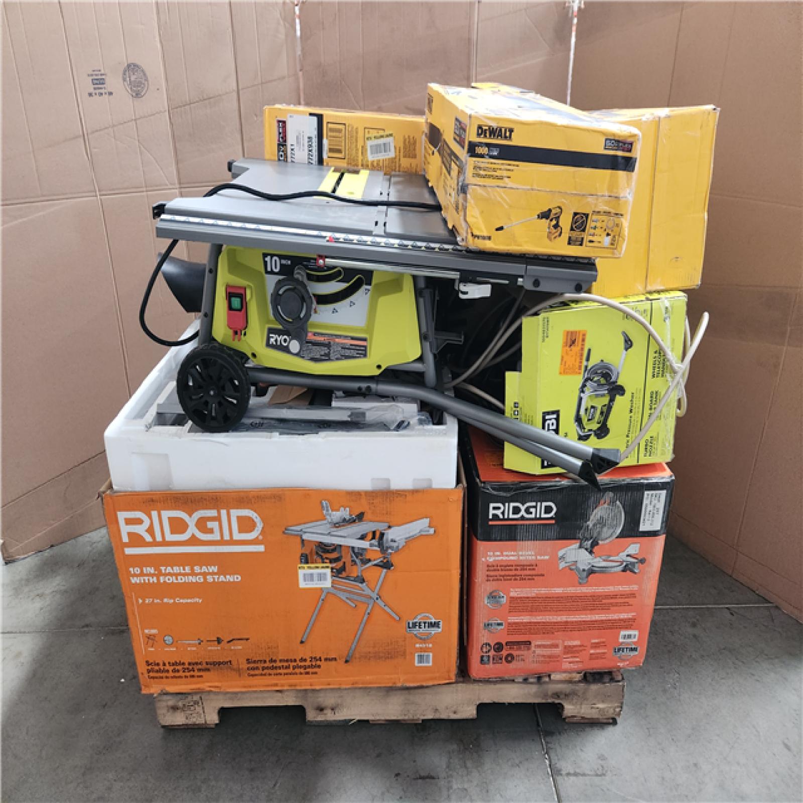 CALIFORNIA AS-IS TOOL PALLET