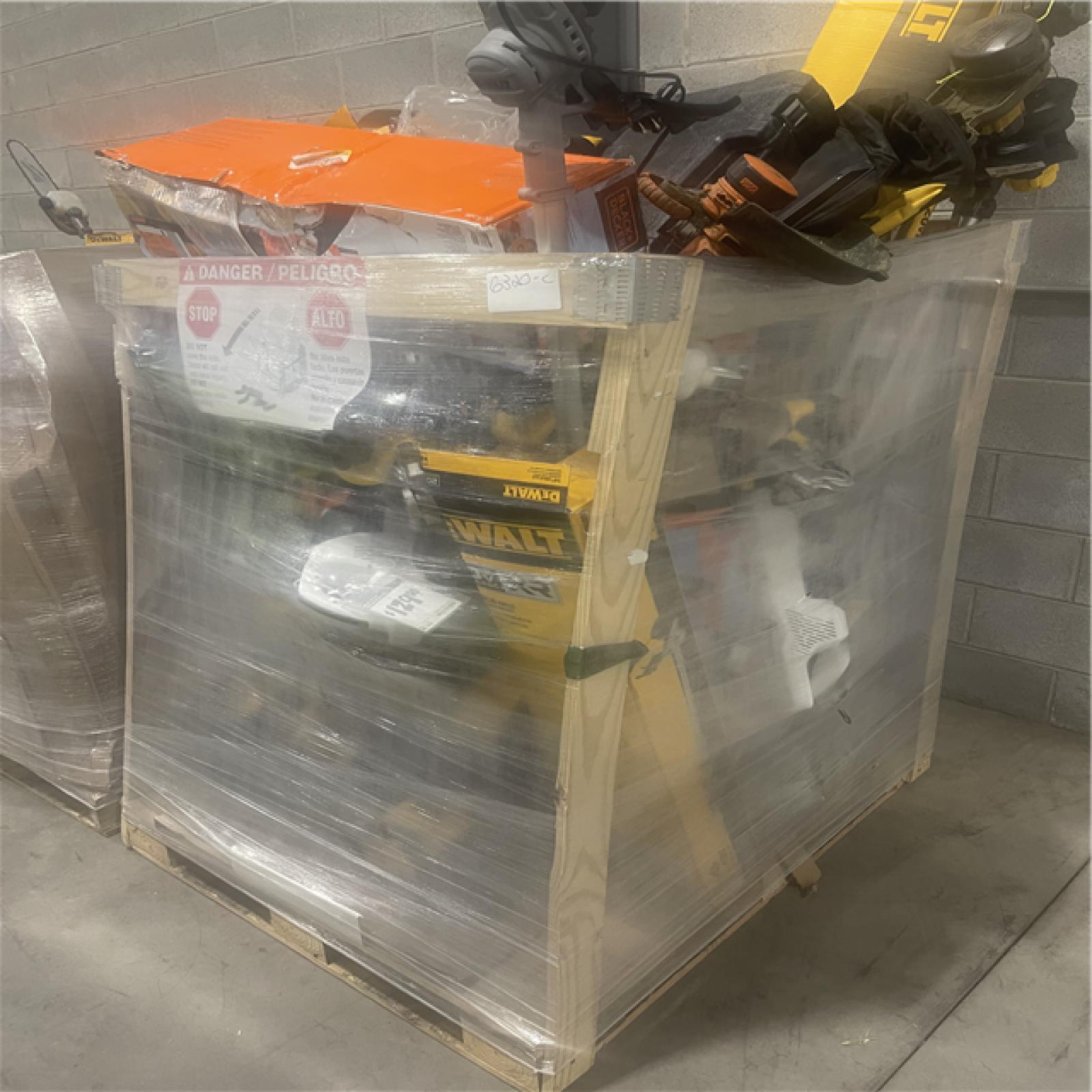 Pittston Location As-IS Power Tools Partial Truckload (11 Pallets) 6320-C
