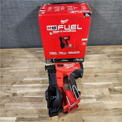 HOUSTON LOCATION - AS-IS Milwaukee M18 FUEL Coil Roofing Nailer (TOOL ONLY)