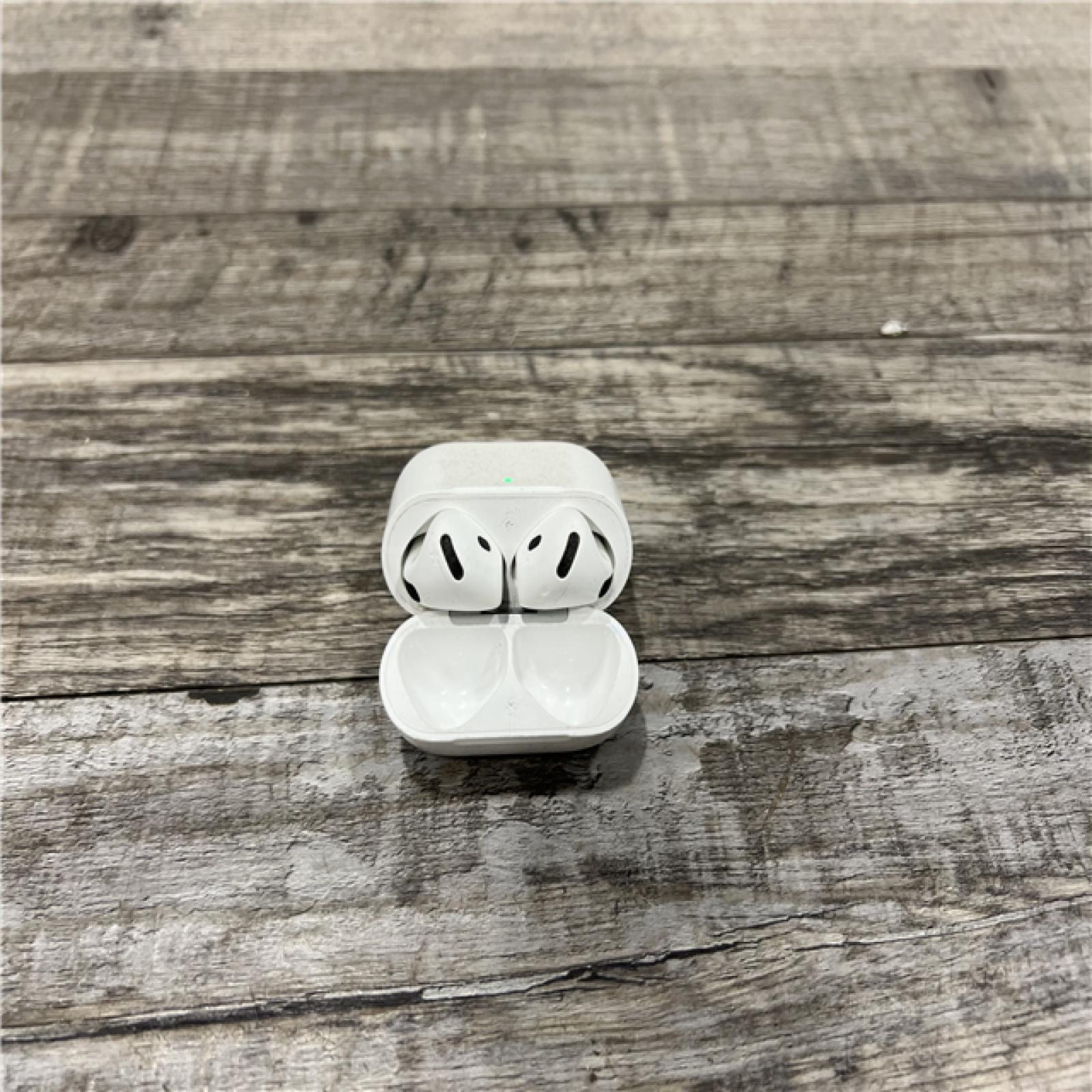 AS-IS Apple - AirPods 4 with Active Noise Cancellation - White