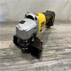 AS-IS DEWALT 20V MAX Cordless Brushless 4-1/2 in. Angle Grinder with Paddle Switch (Tool Only)