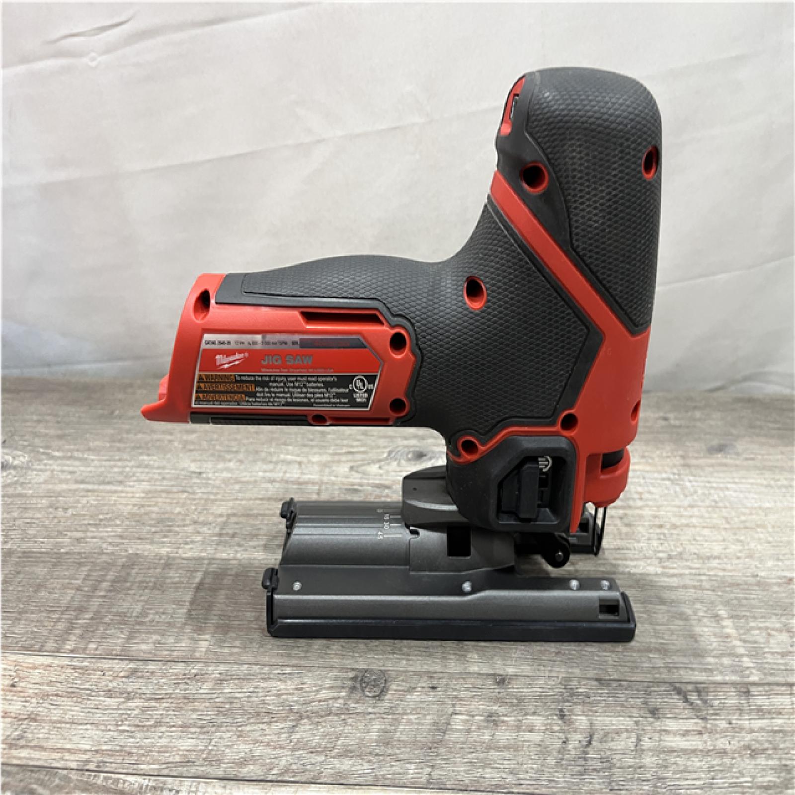 AS-IS Milwaukee 12V Fuel Lithium-Ion Cordless Jig Saw (Tool-Only)