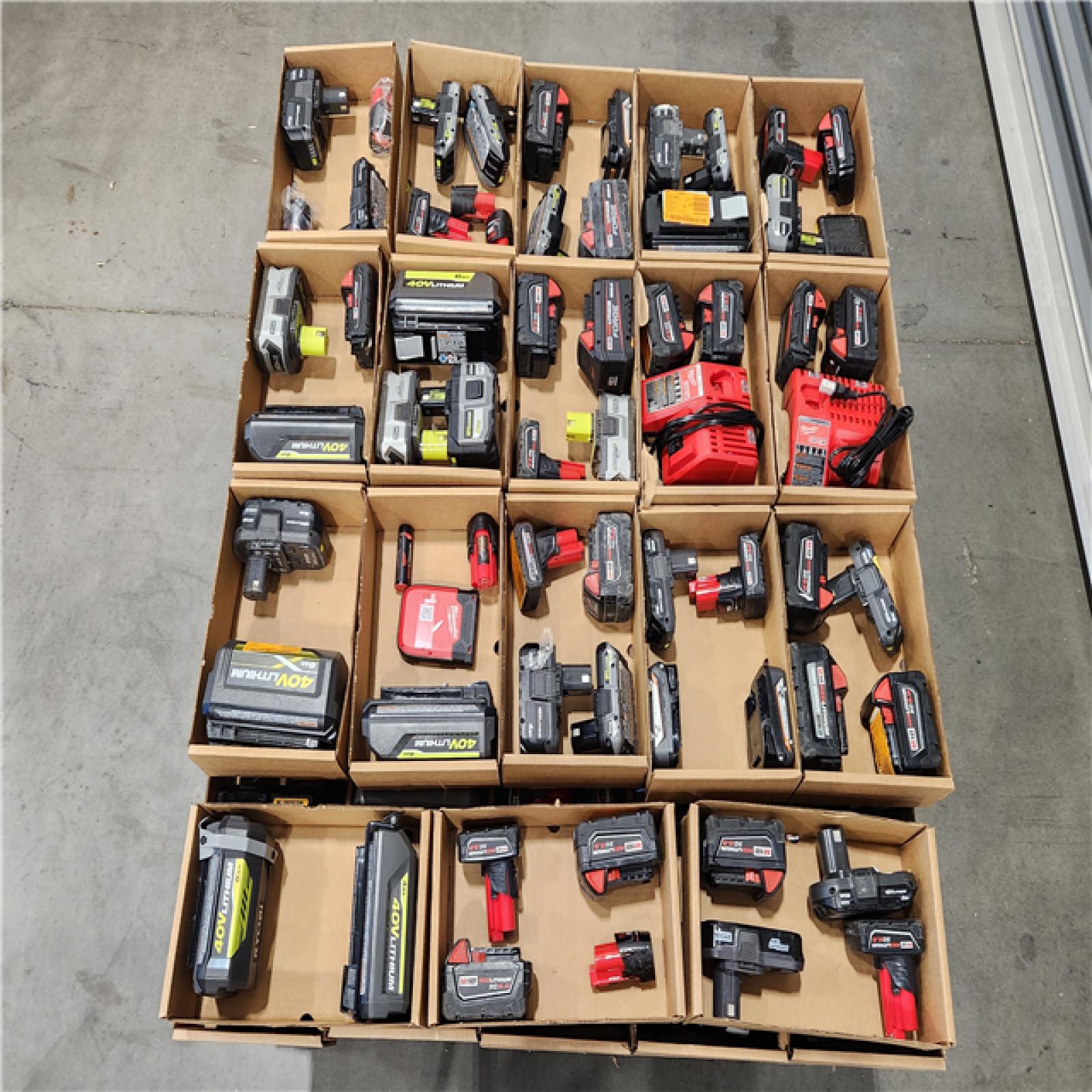 DALLAS LOCATION - AS-IS BATTERY PALLET