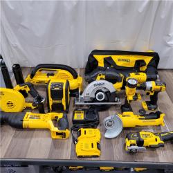 AS-IS - DEWALT 20V MAX Lithium-Ion Brushed Cordless (10-Tool) Combo Kit