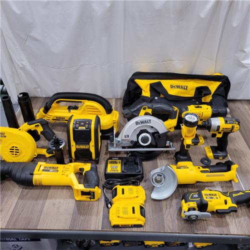 AS-IS - DEWALT 20V MAX Lithium-Ion Brushed Cordless (10-Tool) Combo Kit