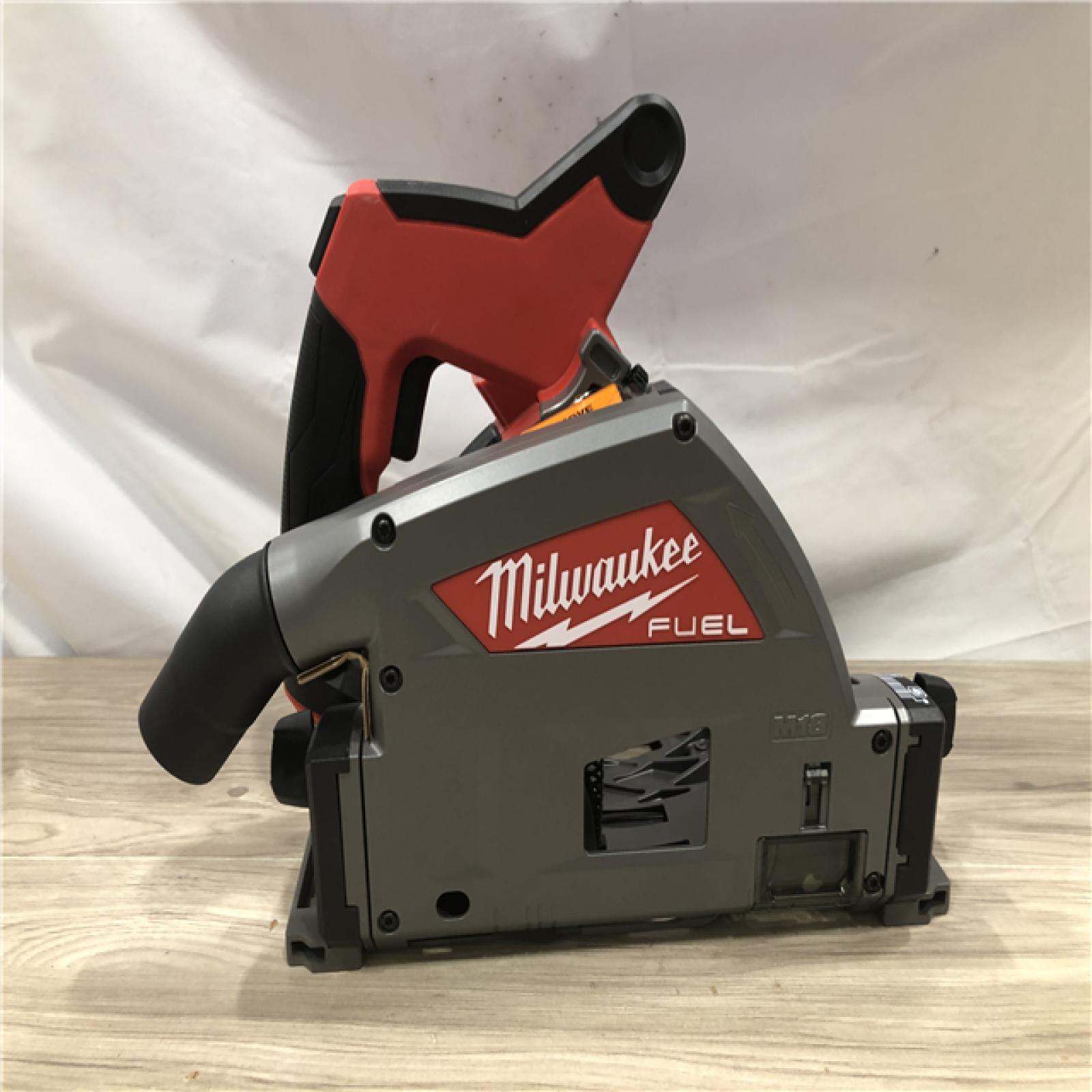 AS-IS Milwaukee M18 FUEL 18V Lithium-Ion Cordless 6-1/2 in. Plunge Cut Track Saw (Tool-Only)