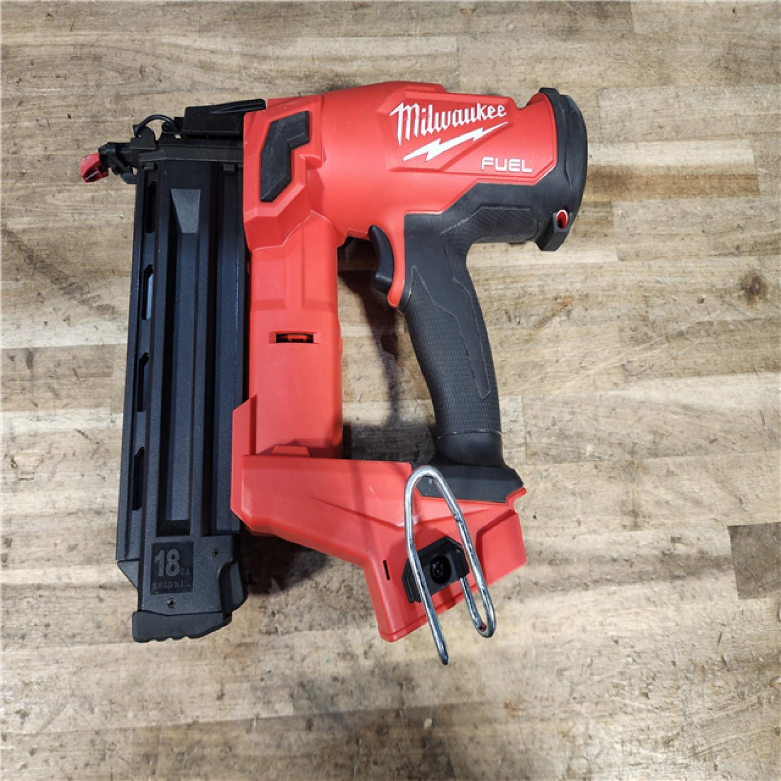 HOUSTON LOCATION - AS-IS Milwaukee FUEL 18-Volt Lithium-Ion Brushless Cordless Gen II 18-Gauge Brad Nailer (Tool-Only)